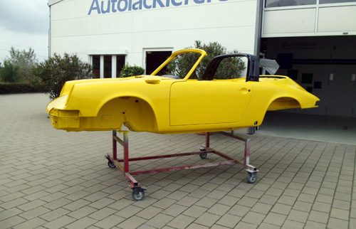 Porsche 911 Targa in Restaurierung